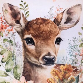 Fată de masă centrală ANIMALE DE PĂDURE 85 x 85 cm