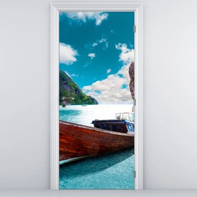 Fototapet pentru ușă - Raiul pe pământ (95x205cm)