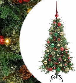 vidaXL Brad de Crăciun artificial cu ramuri articulare Verde 120 cm