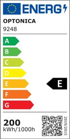 Lampa stradala LED 200W, 24000 lm, lumina neutra, IP65, Optonica