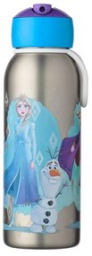 Sticlă pentru copii argintie din oțel inoxidabil 350 ml Frozen 2 – Mepal