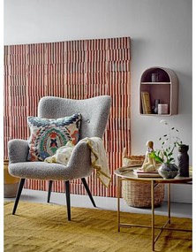 Vază maro din gresie lucrată manual (înălțime 21 cm) Gerde – Bloomingville