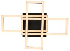 Rabalux 71394 - Plafonieră LED MERENI, dimabilă, 40W, 230V, 3000-6500K, cu telecomandă