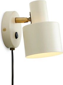 Halo Design 746873 - Aplica de perete tip spot VOGUE, 1xE27/40W/230V, crem/alamă