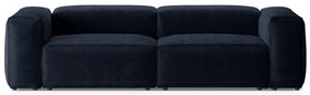 Canapea 3 locuri Bergamo velur reiat L264 cm