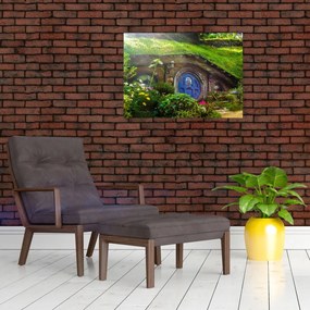 Tablou - Orasul Hobitin (70x50 cm)