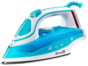 Fier de calcat Hausberg HB-7831BL, talpa inox, 2200 W, bleu