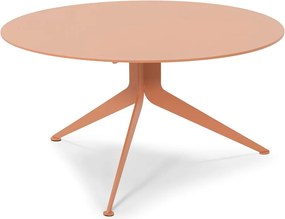 Măsuță de cafea somon rotundă din metal ø 78 cm Daley – Spinder Design