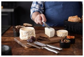 Tocător cu accesorii din lemn de tăiat 22x38 cm – Holm