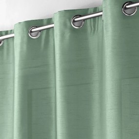 Draperie verde din satin 140x240 cm Shana – douceur d'intérieur