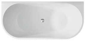 Cada freestanding Besco Leya 170x78 cm lipita de perete, BTW