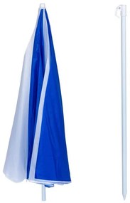 Umbrela de plaja Muhler U5037 651449, 180x180 cm, Fara suport, Brat rabatabil, 8 spițe, Multicolor