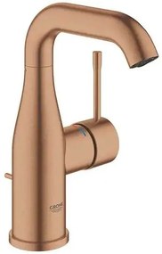 Baterie lavoar cupru mat Grohe Essence, M cu ventil pop-up