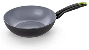 Tigaie  wok Monix Eco Nature, aluminiu, baza full inductie, 28 cm