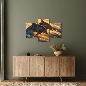 Tablou - Delfinii (90x60 cm)
