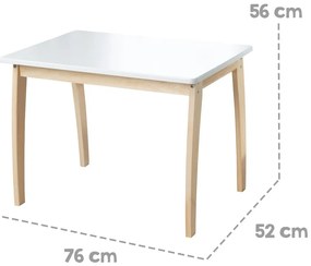 Masă pentru copii 52x76 cm – Roba