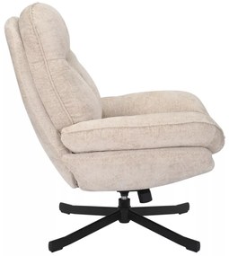 Fotoliu Harper bej/negru Tap.241