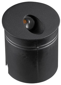 Spot LED incastrabil scari iluminat exterior IP65 ASPEN negru