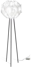 Lampadar cu trepied realizat manual Flora White