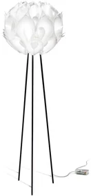 Lampadar cu trepied realizat manual Flora White
