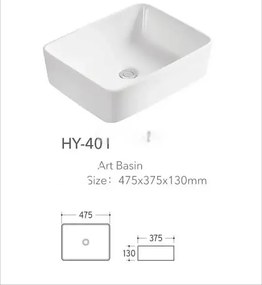 Lavoar Aplicat Modern Line 47.5×37.5CM – HY-401