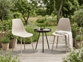 Set de gradina OSAKA SIRVON - 2 scaune si masa rotunda, bej