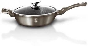 Tigaie cu capac adanca 32 cm Carbon Metallic Line Berlinger Haus BH 1239N