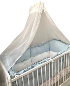 Set de 6 bucati aparatori protectii laterale patut Deseda Bicolor