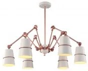 Lustra vintage 6 becuri E27 SPIDER 955SPIDER6/WH ELMARK