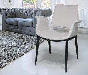 Scaun design modern Sowa alb SV-863952