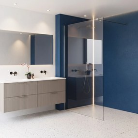 Paravan de dus Rea Flexi Transparent / Chrome 130