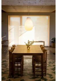 Lustră pe cablu FARO 28300 ISABELLE 1xE27/15W/230V d. 31 cm alb