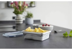 Caserolă Tefal 0,8 l MSEAL STEEL albastru/oțel inoxidabil