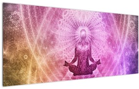 Tablou - Aura de meditație (120x50 cm)
