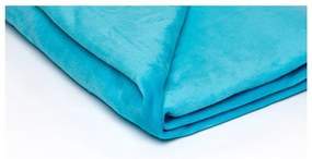 Pătură albastră din micropluș/cocolino 150x200 cm Micro – My House