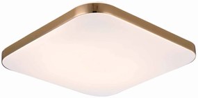 Light Prestige Babilon plafon 1x24 W auriu LP-335/1CM4GDsquare