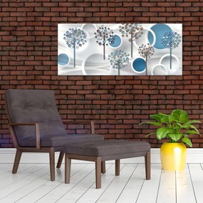 Tablou abstarcției artistice (120x50 cm)