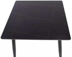Masa Rion neagra L130xl70 cm