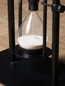 Masuta laterala, din sticla si metal, Time traveler