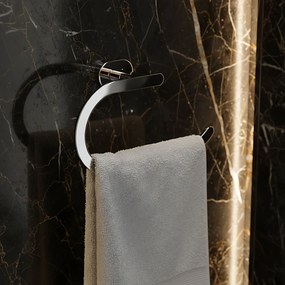 Cuier de baie Ring 110 Til Chrome