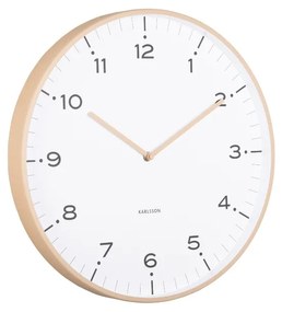 Karlsson 6011SB ceas de perete design bej,diametru 40 cm