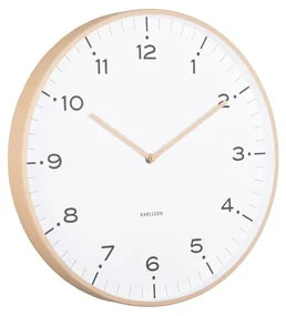Karlsson 6011SB ceas de perete design bej,diametru 40 cm