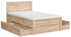 Pat de o persoană 120 cm Kaspian LOZ/120/T. 1029386