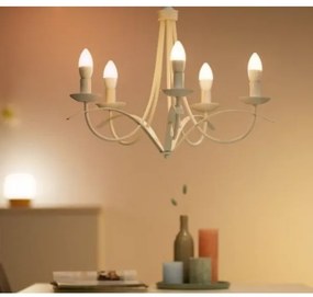 SET 2x bec LED dimabil C37 E14/4,9W/230V 2700-6500K CRI 90 Wi-Fi-WiZ