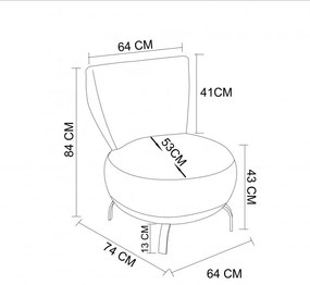 Set 2 Fotolii Loly Set Antracit