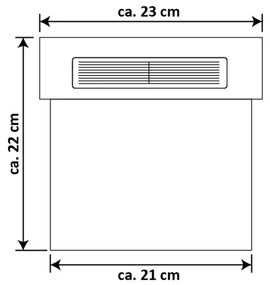 Spot-Light 6710102 - Număr casă solar LED/2x0,07W/2,4V IP44