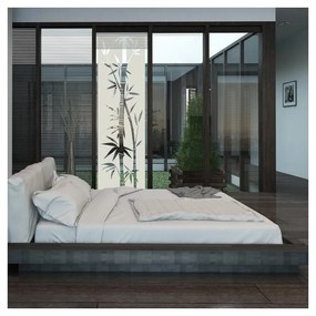 Autocolant rezistent la apă, pentru cabina de duș, Ambiance Bamboo