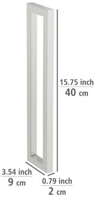 Suport pentru prosoape de montat pe perete din oțel inoxidabil Reitani – Wenko