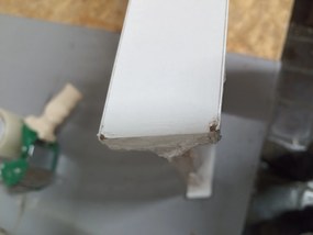 OFERTA Raft din bambus alb WHITE BAMBOO II. calitate secundara