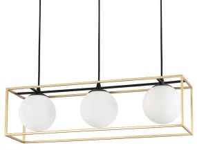 Suspensie moderna 3 becuri G9 LINGOTTO 198125 IDEAL LUX